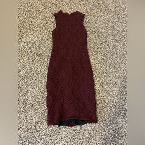 Aqua Lace Dress - XS